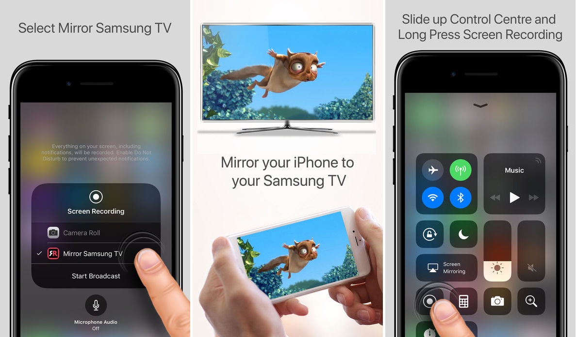 how to mirror apple phone to tv